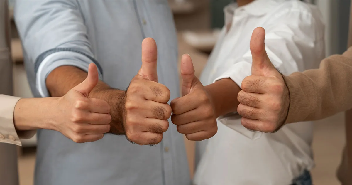 Four Thumbs Up